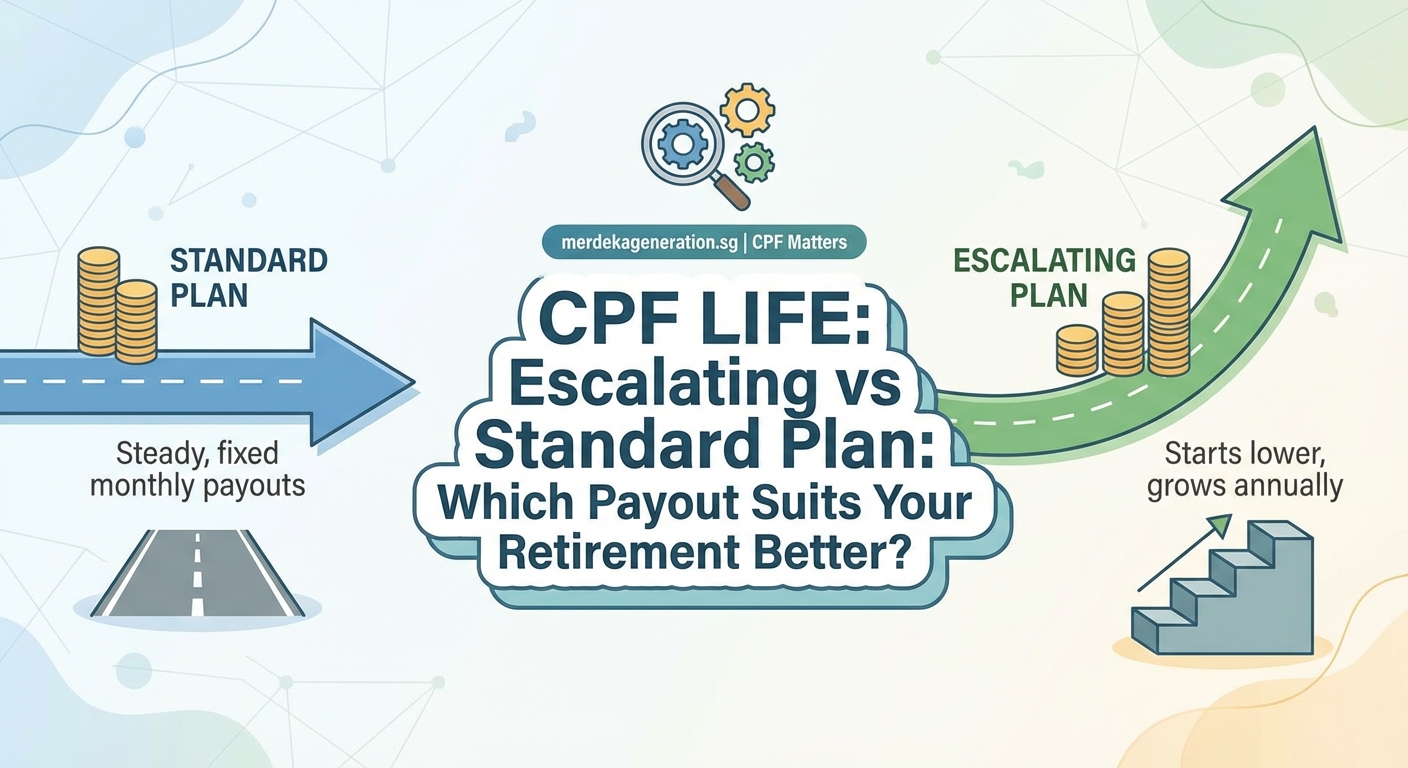 CPF LIFE Escalating vs Standard Plan: Which Payout Suits Your Retirement Better? - Illustration 1