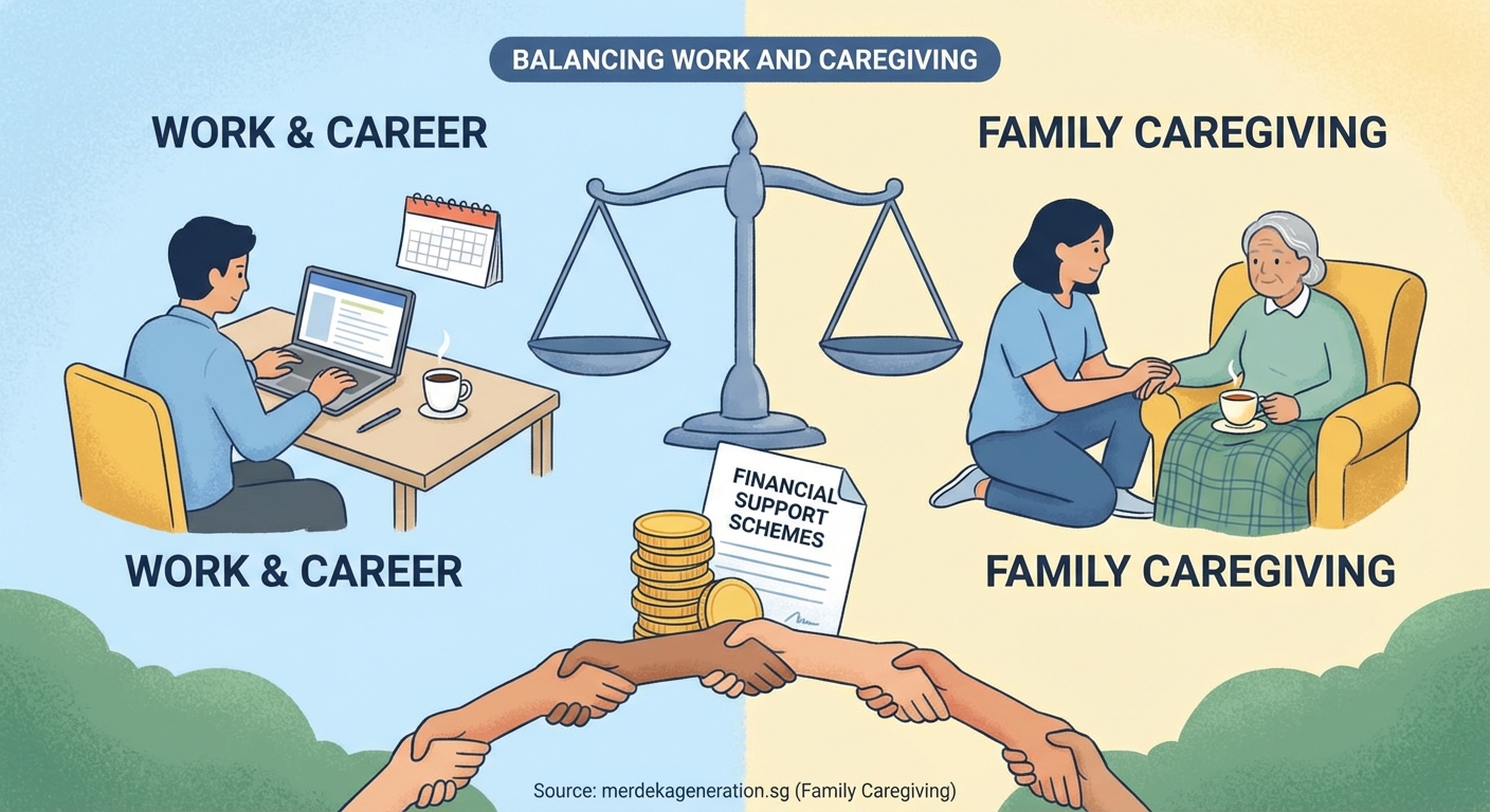 Balancing Work and Caregiving: Financial Support Schemes for Families Supporting MG Parents - Illustration 2