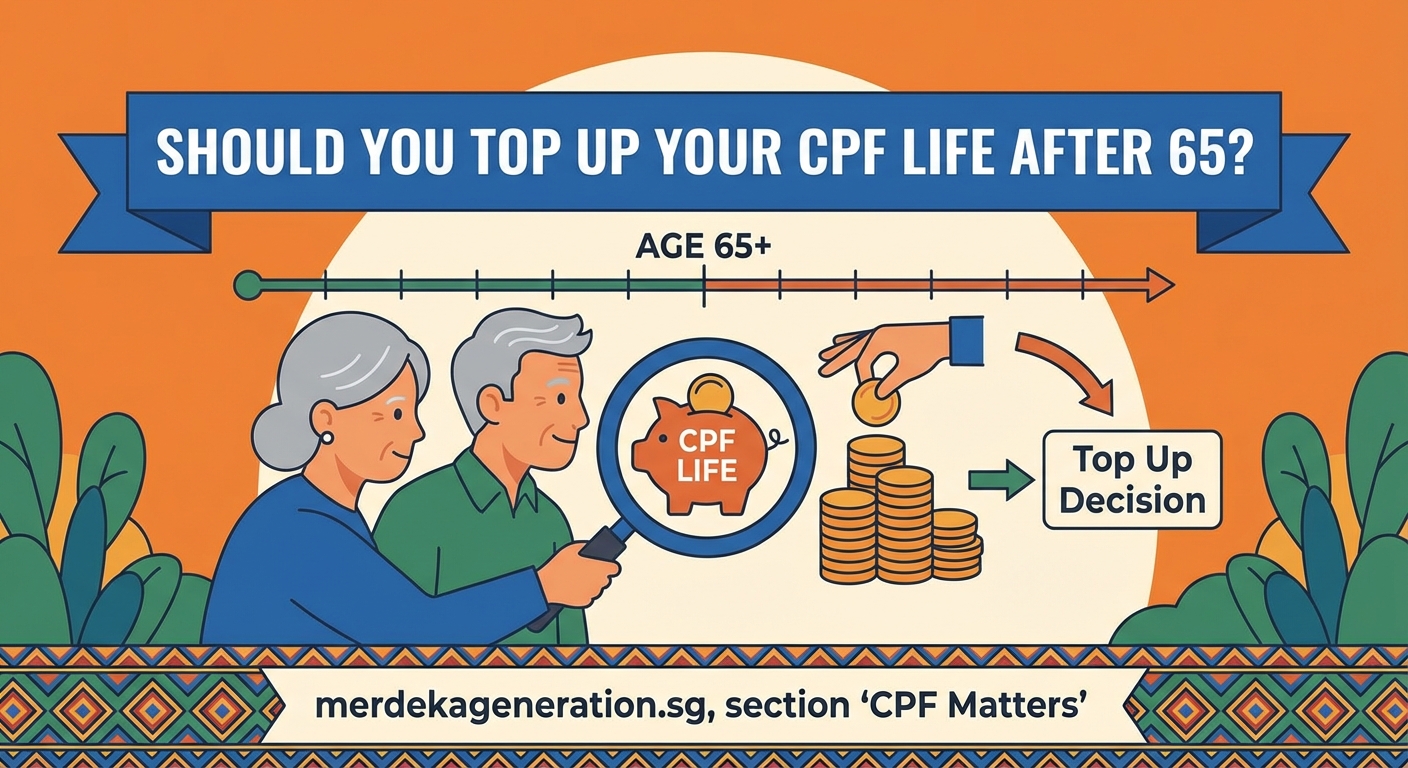 Should You Top Up Your CPF LIFE After 65? A Practical Guide for Merdeka Generation — image 1