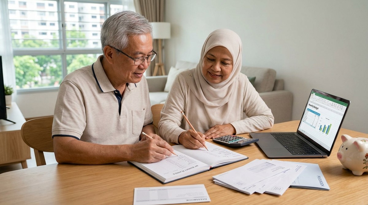 Creating a Monthly Budget That Works on Fixed CPF LIFE and Pension Income