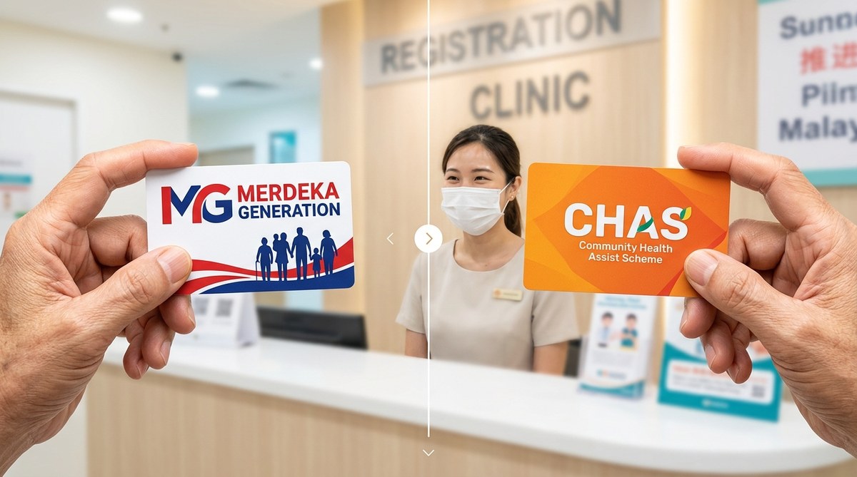 When to Use Your Merdeka Generation Card vs. CHAS Card at the Clinic